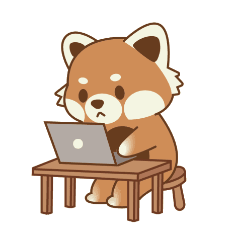 Rin the red panda mascot